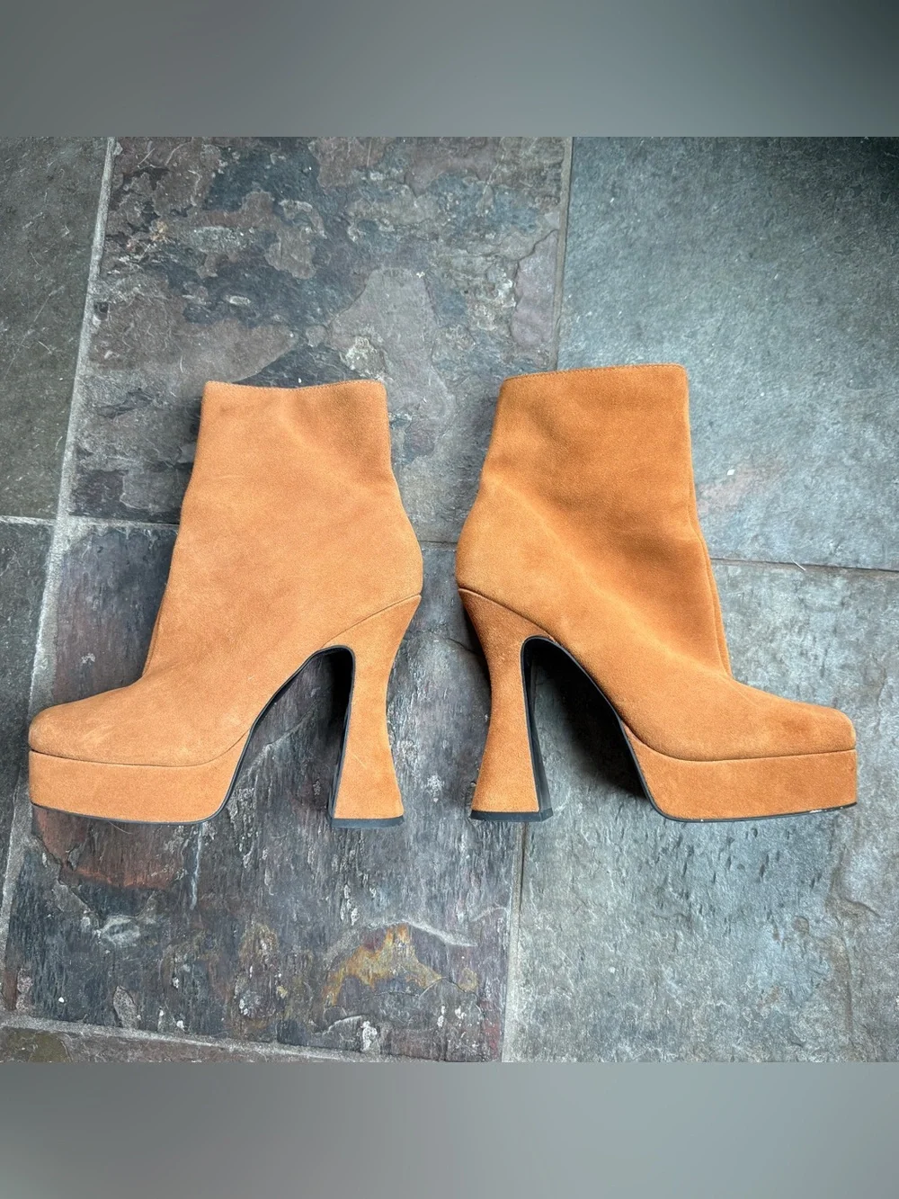 ASOS tan suede